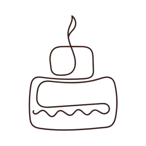 icono de pastel 