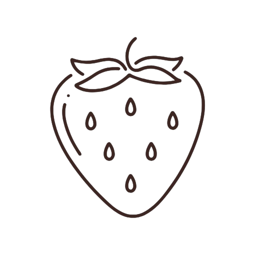 icono de fresa